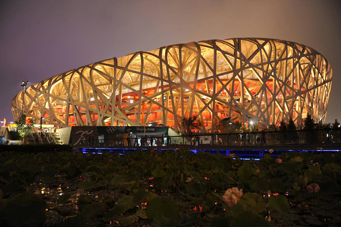 В Олимпийском музее показывают прошлое и будущее стадионов