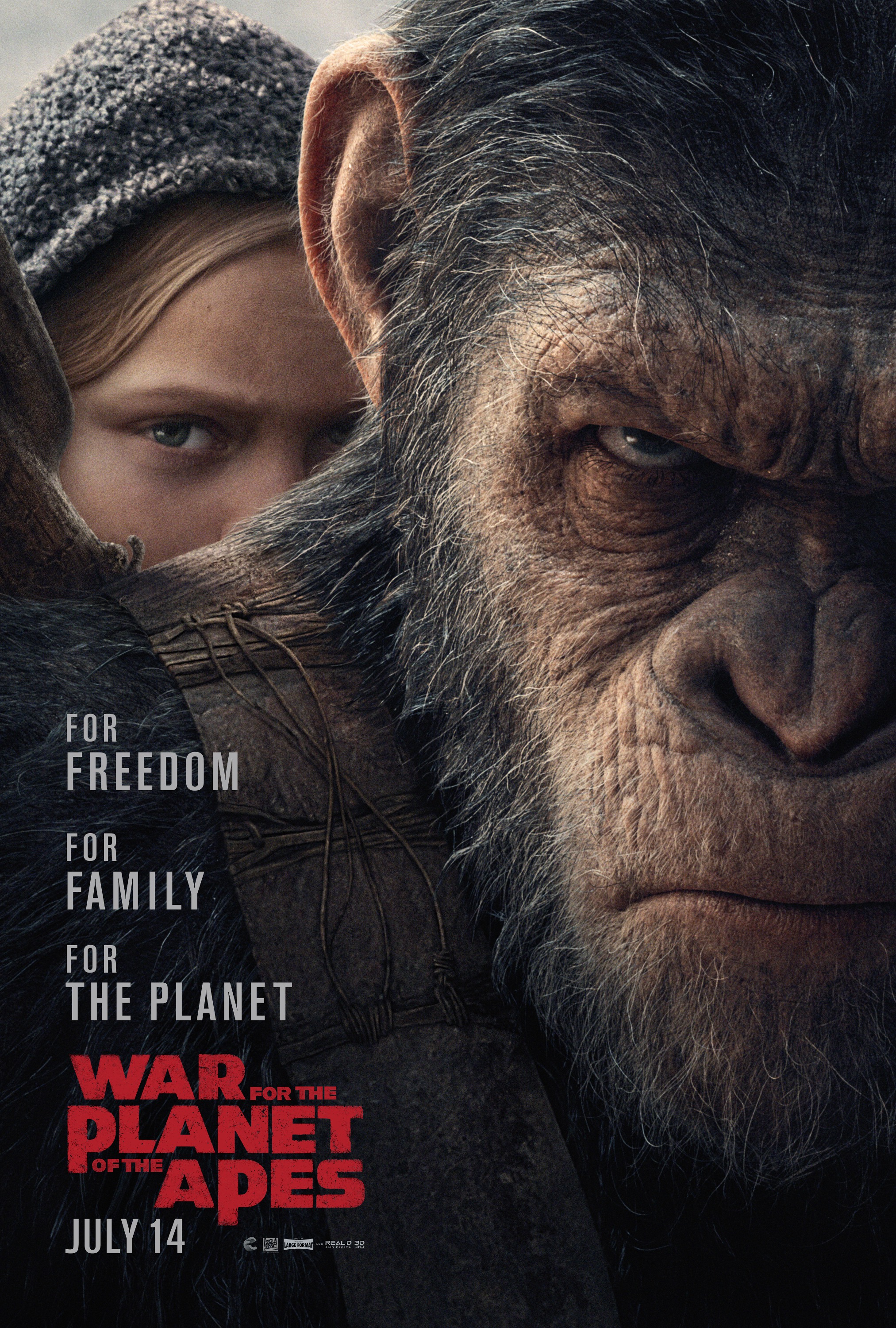 ПРЕМЬЕРА! Смотрим зрелищный трейлер «Войны планеты обезьян»