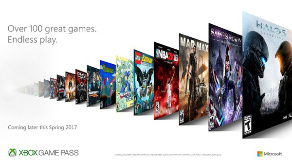 Microsoft анонсировала сервис Xbox Game Pass