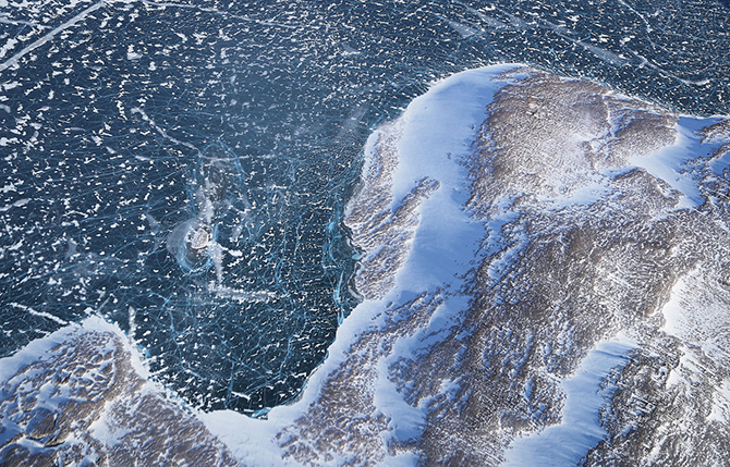Пролет над Канадой и Гренландией в 28 снимках Getty Images