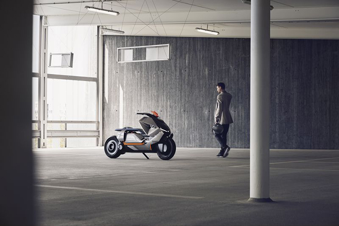 BMW Motorrad Concept Link — концепт мотоцикла, будто прибывший из мира «Бегущего по лезвию»