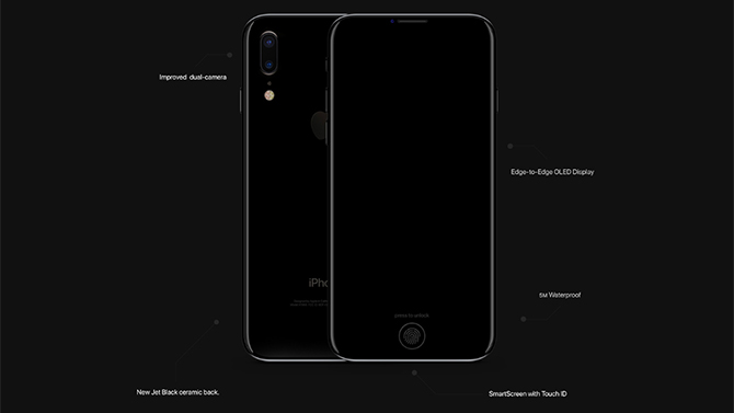 Бразильский дизайнер представил редизайн iPhone 8