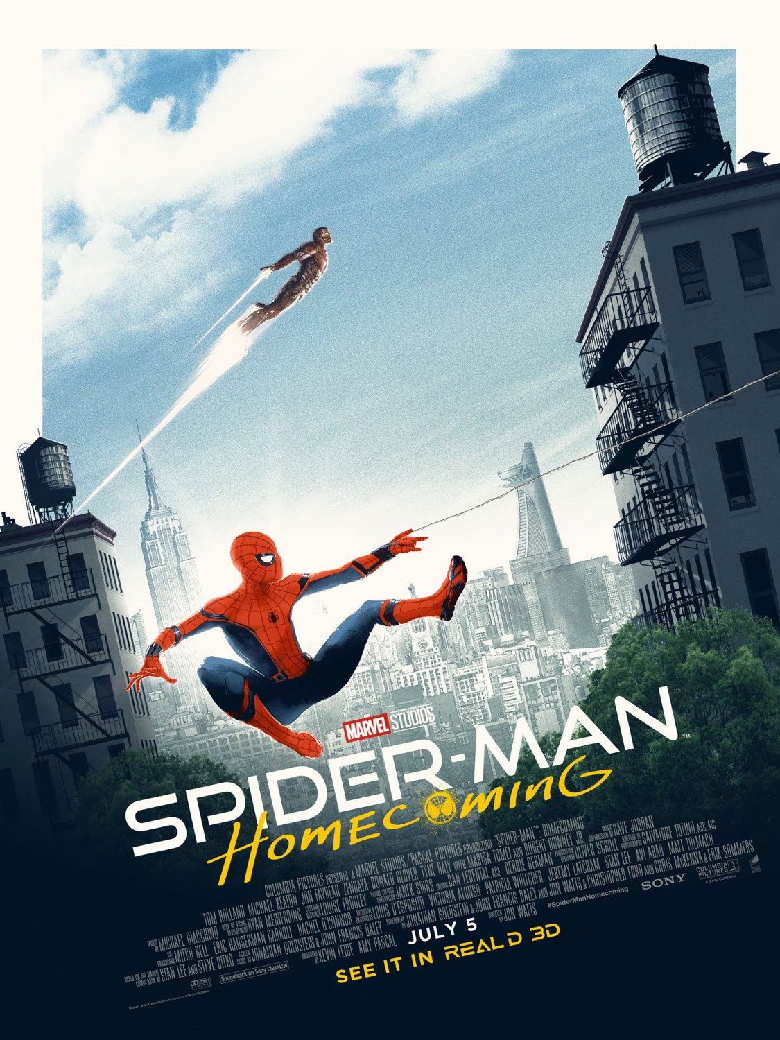 Альтернативный постер фильма «Человек-Паук: Возвращение домой»