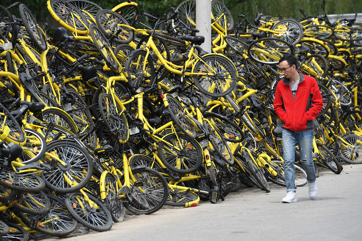 Велосипеды в Китае