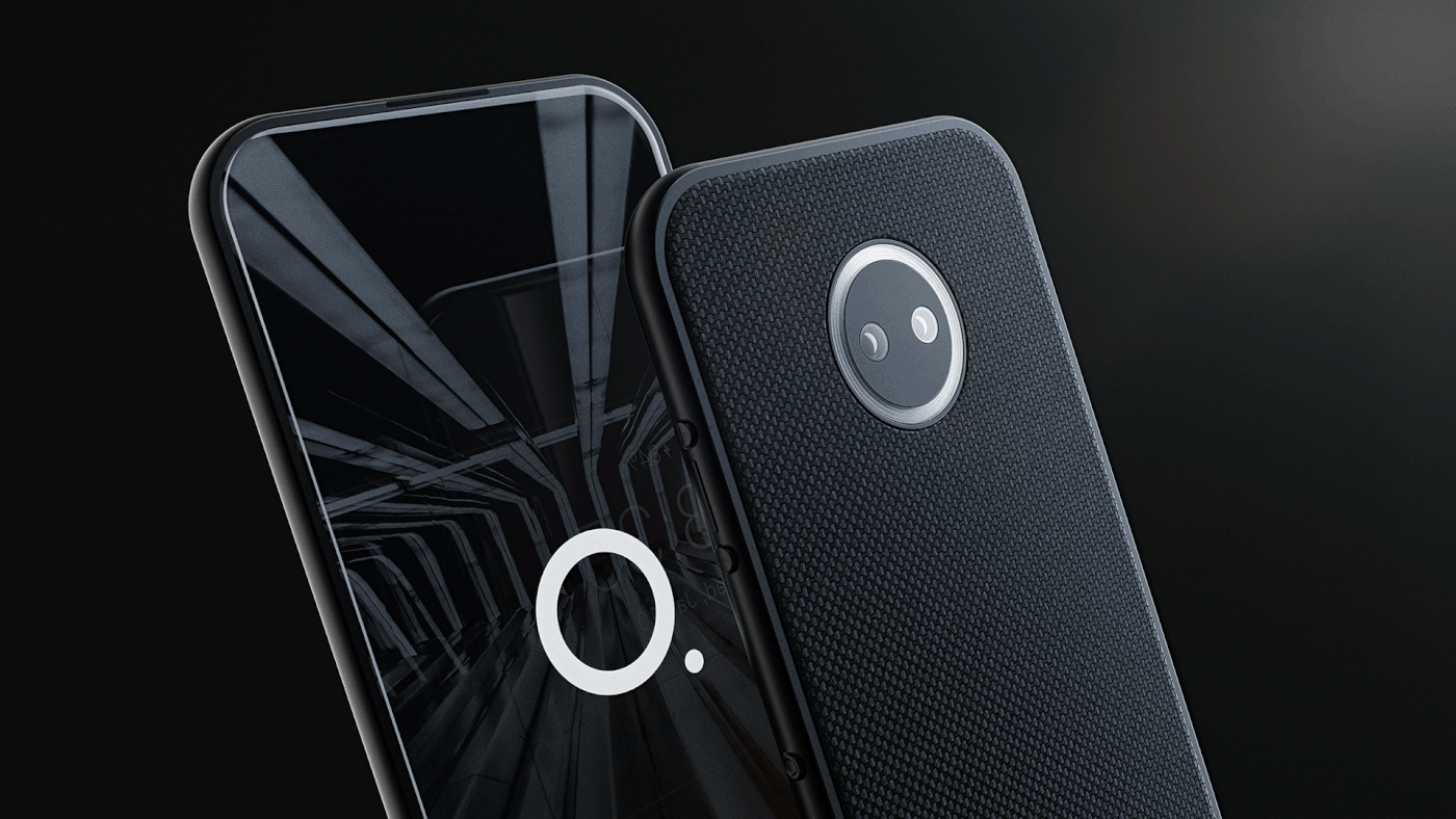 Orbit — концепт «прозрачного» смартфона