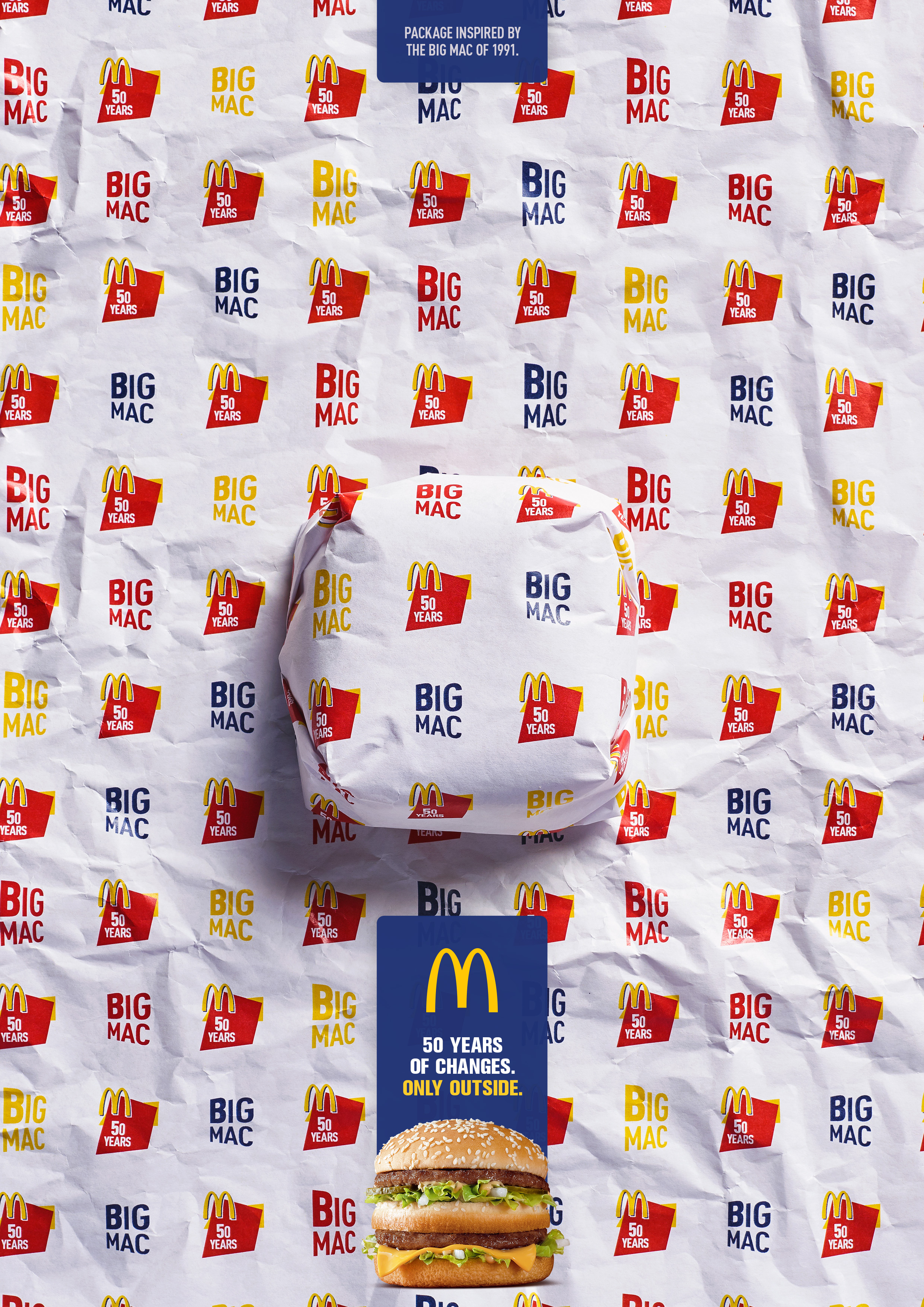 Рекламная ода «Биг-Маку», или как «Макдоналдс» отметил 50-летие фирменного сэндвича