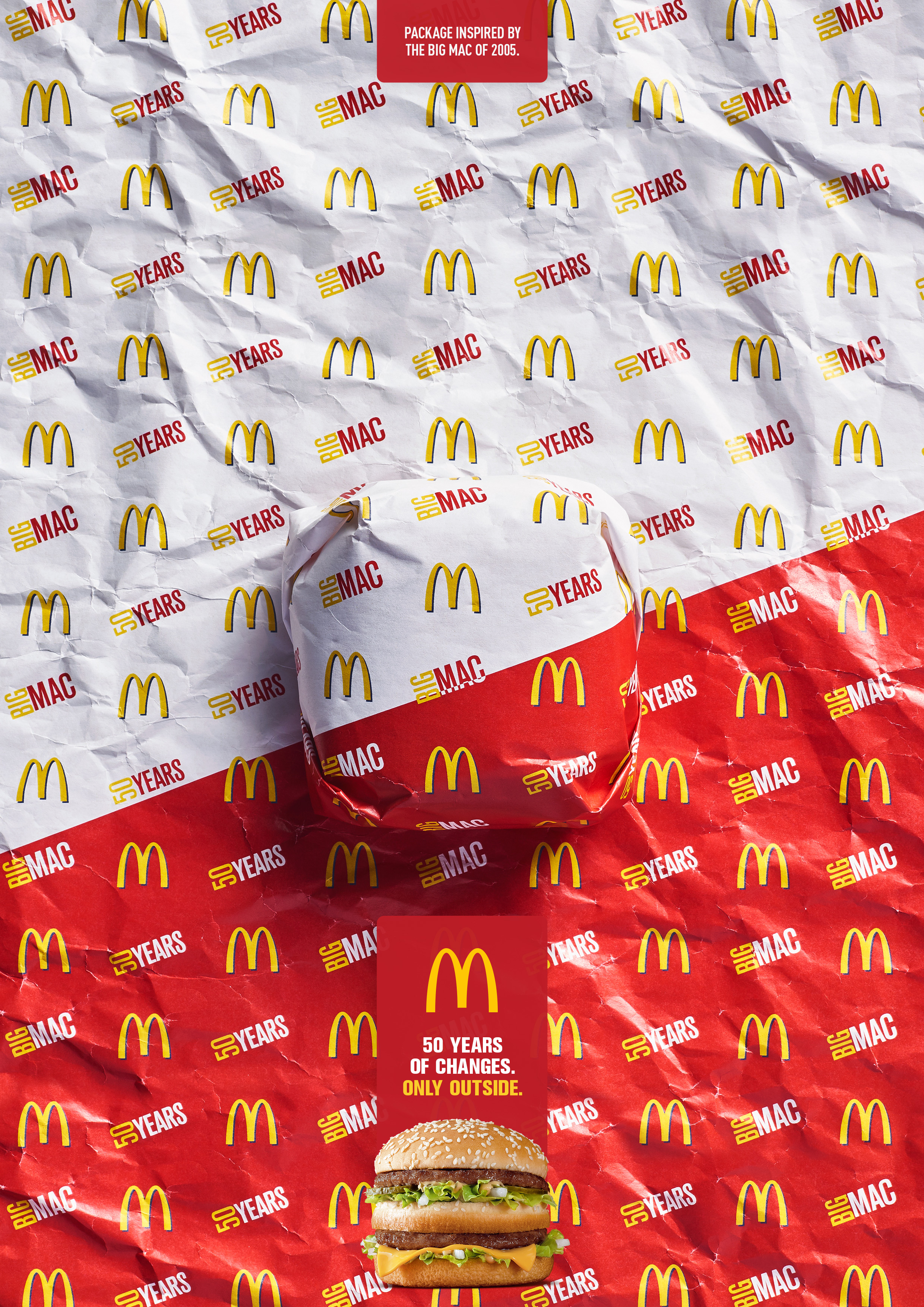 Рекламная ода «Биг-Маку», или как «Макдоналдс» отметил 50-летие фирменного сэндвича