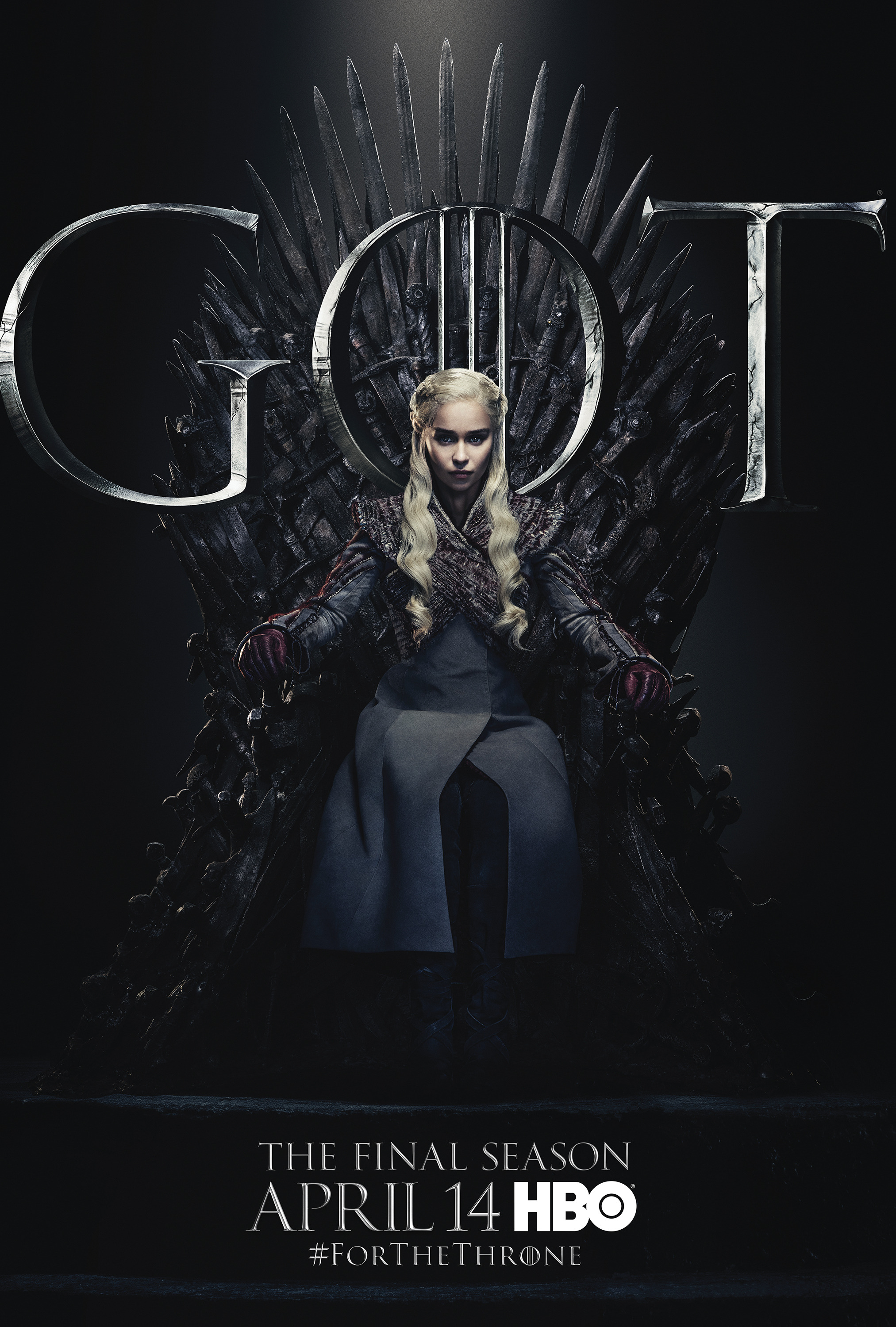HBO поделился 20 постерами, предваряющими премьеру финального сезона «Игры престолов»