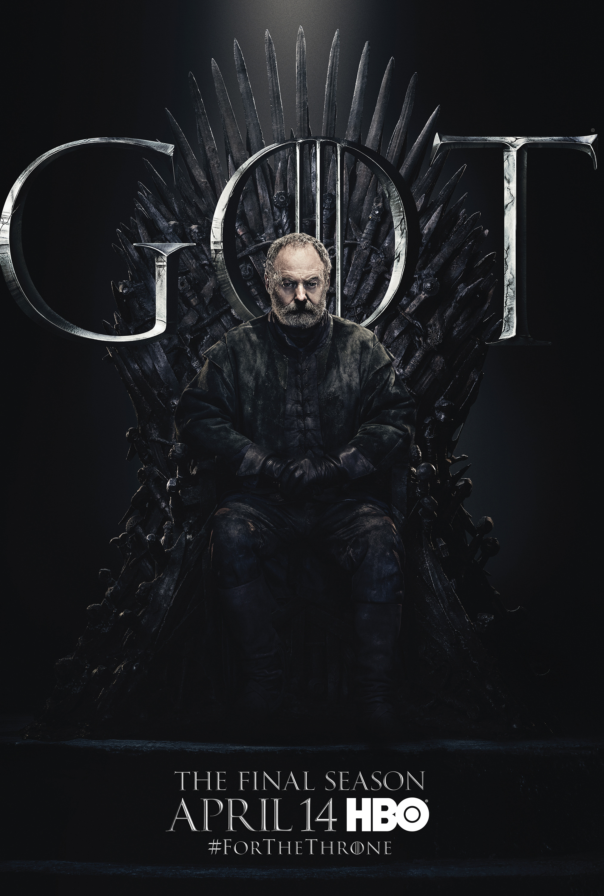 HBO поделился 20 постерами, предваряющими премьеру финального сезона «Игры престолов»
