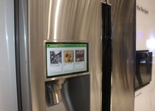 Холодильник Samsung T9000 со встроенным планшетом фото 7